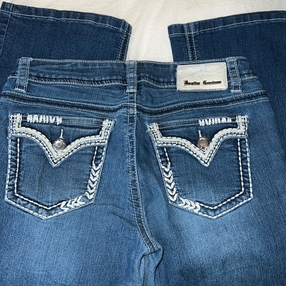 6/$24 ~Denim Couture juniors size 5 jeans (women’s size 4) - Picture 3 of 8